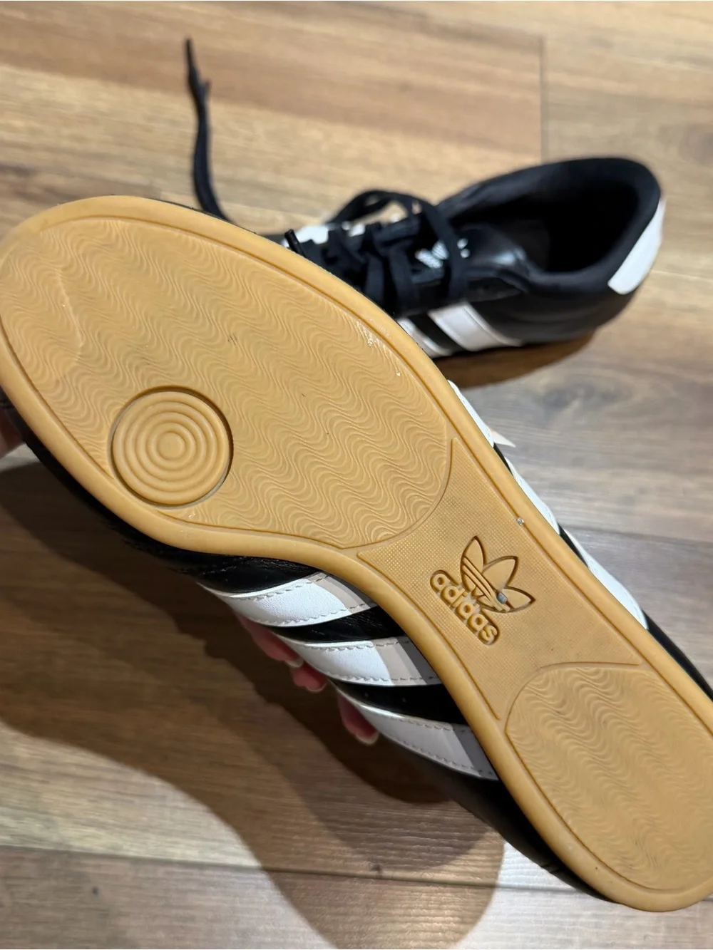 Adidas Women’s Black & White Classic Trainers